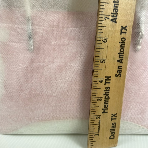 Beijo Pink & Cream Shoulder Tote Bag NWT Y2K Pastel Spring Purse - Picture 11 of 12